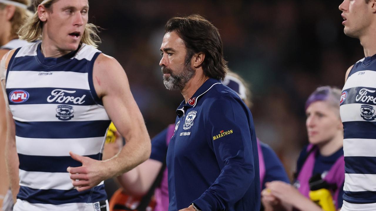 Chris Scott says players should not be fined. Photo: AFL Photos via Getty Images.