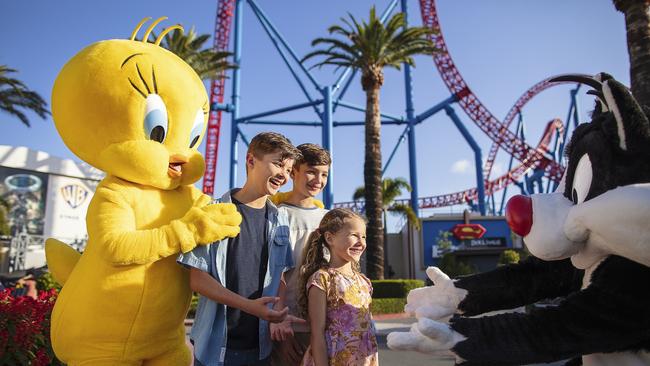 Warner Bros Movie World on the Gold Coast was forced to close for months at the height of the pandemic. Picture: Destination Gold Coast