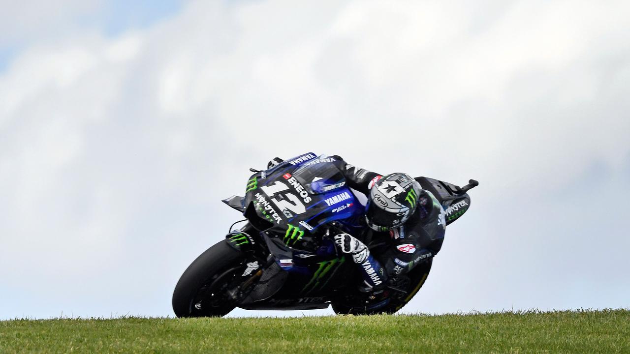 Wind won the battle on Saturday morning, but can Maverick Vinales win the war? Picture: William West