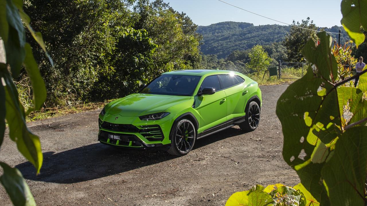 The Urus looks like a supercar on stilts.