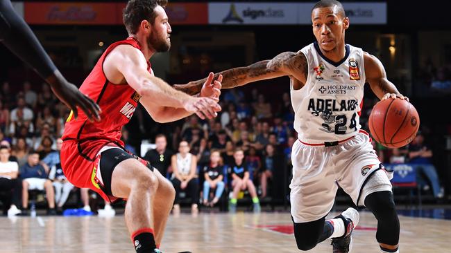 Adelaide 36ers star Jerome Randle failed to hit top gear against Perth Wildcats. Picture: Mark Brake/Getty Images