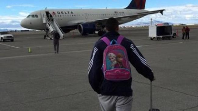 Dante Exum with the backpack on. Foom Instagram