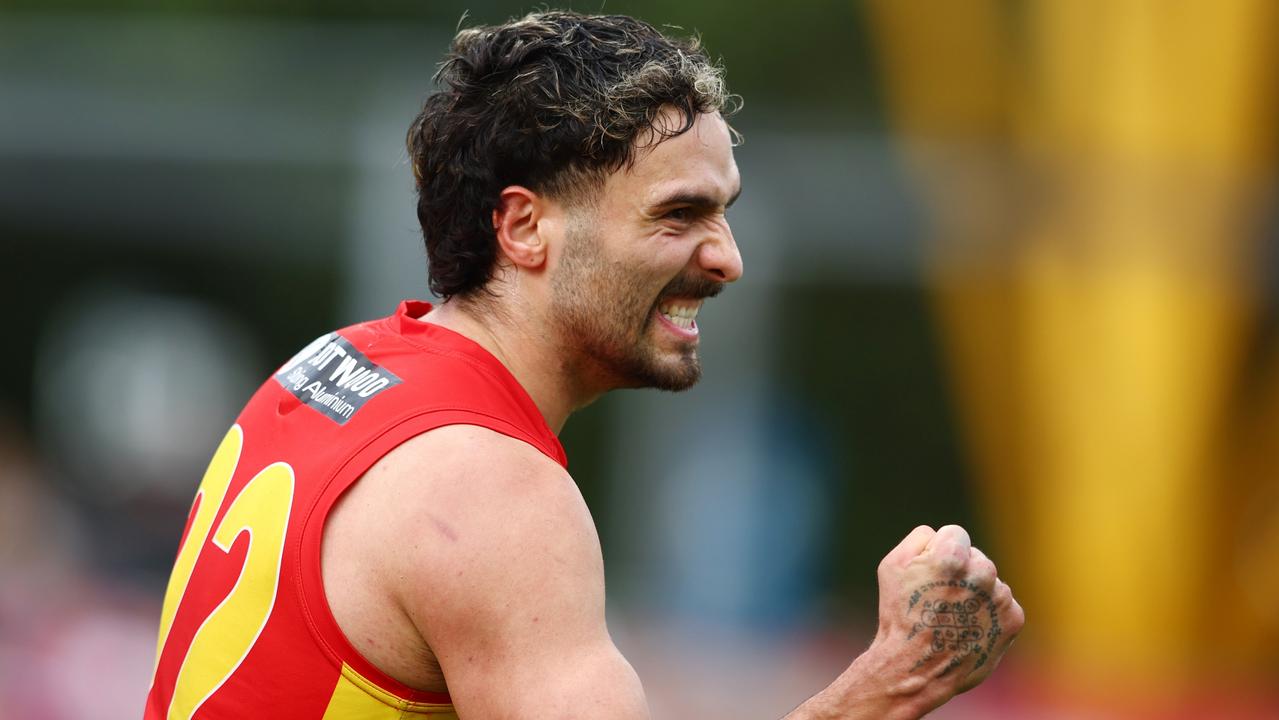 The third pick in the 2018 draft, Izak Rankine, is now a Crow. Picture: Chris Hyde/Getty Images