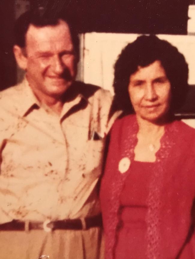 Clifford Palmer (formerly Clifford Bartholomew) and wife Merle in 1985.