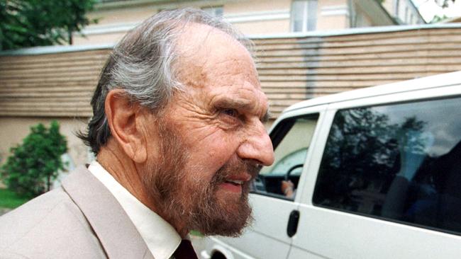 Former spy, George Blake, in 2001. Picture: Yury Martyanov / AFP