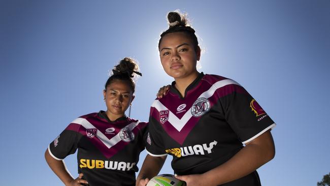 Georgina Tuitaalili and April Ngatupuna. (Image Sarah Marshall)