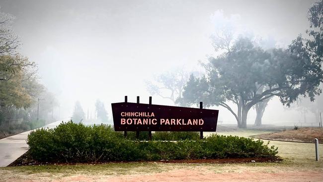 Controlled fires at the Barakula State Forrest on the Western Downs caused towns from Miles to Tara to be inundated with thick smoke without warning. Picture: Gerkies Storm Chasing