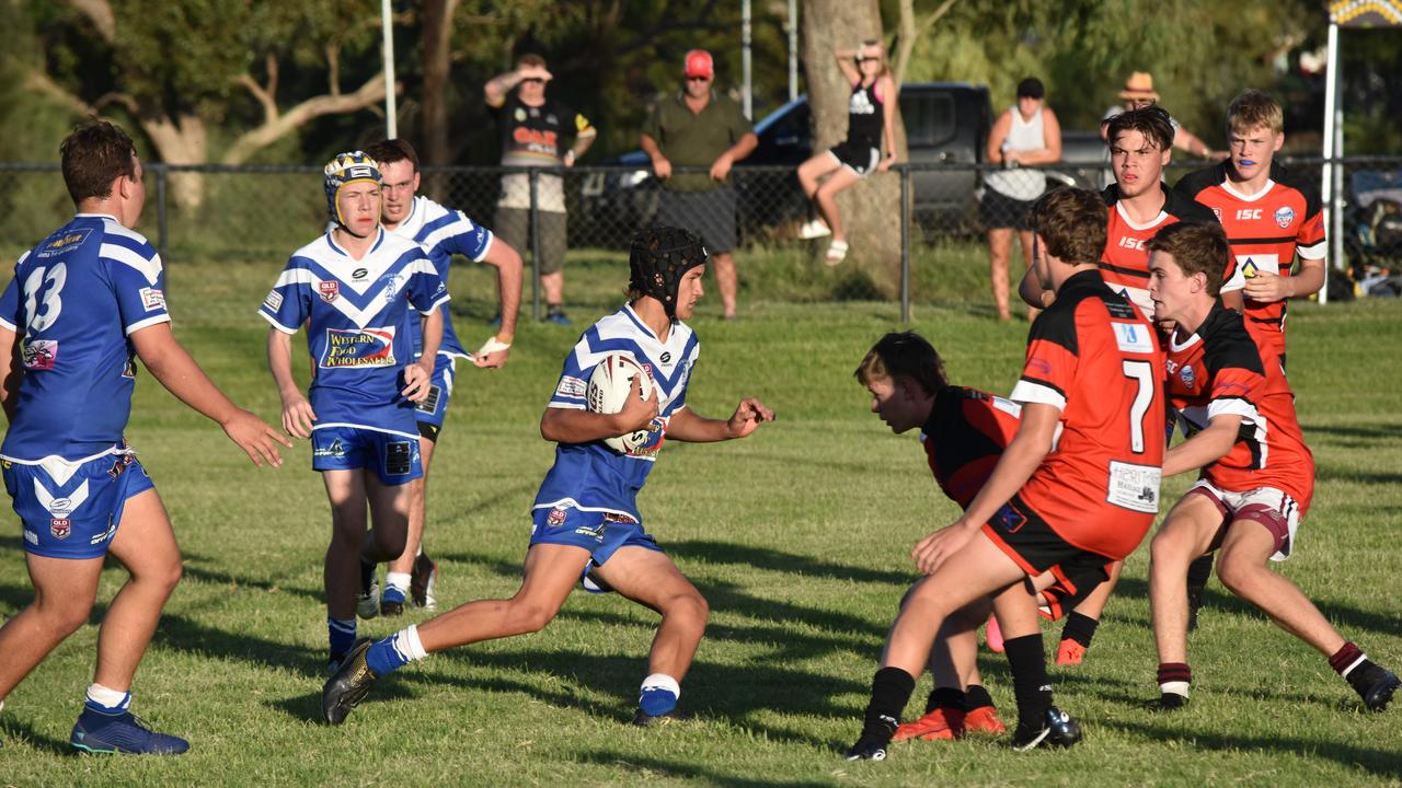 Roma Cities v Toowoomba Valley Roosters U16. Adrian Vowles Cup 2020.