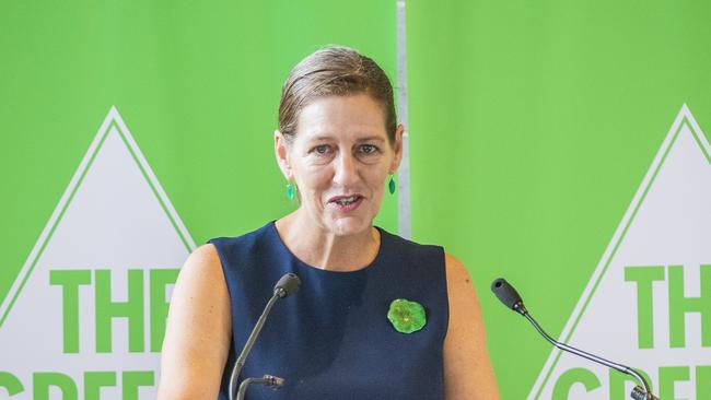 Cassy O’Connor said the Greens’ plan would raise $1.2bn for state coffers over four years. Picture: Richard Jupe