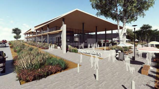 The Toowoomba Regional Council has endorsed the facade for the upcoming Highfields Library, following an overwhelming vote from the public.