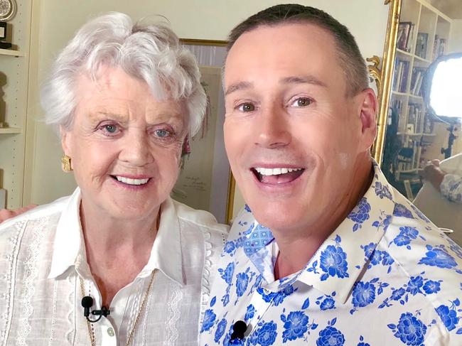 Craig Bennett visited the home of Angela Lansbury.