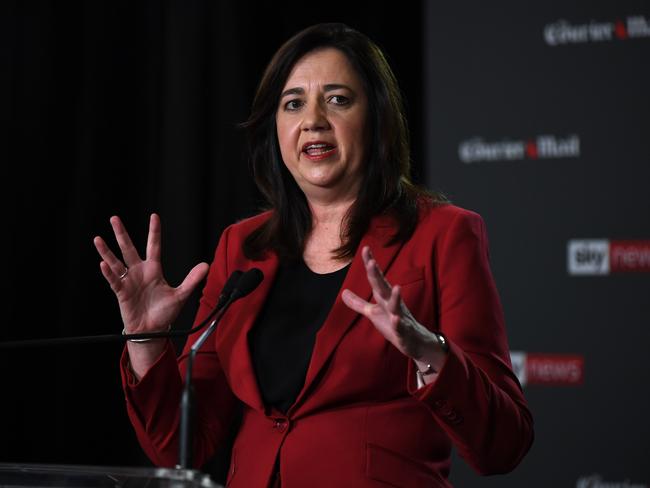 Annastacia Palaszczuk’s handling of the coronavirus threat has been world-class. Picture: Dan Peled/NCA NewsWire