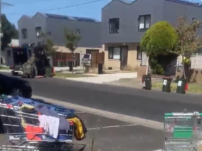 A 23-year-old Werribee man was arrested in Albion on March 26 following an alleged incident where he waved a firearm at two pedestrians on High St, Point Cook the previous night. Picture: Supplied