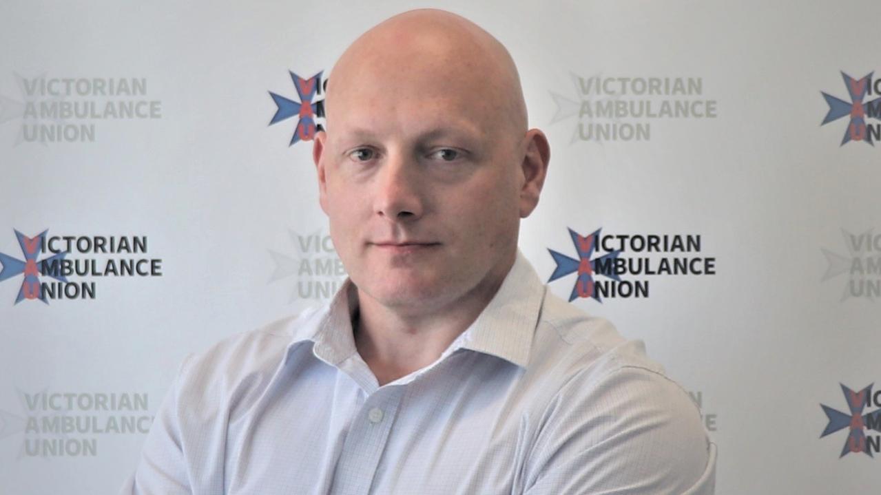 Victorian Ambulance Union general secretary Danny Hill says police are often called to help with mental health cases.