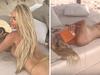 Netflix star posts near-naked holiday photos