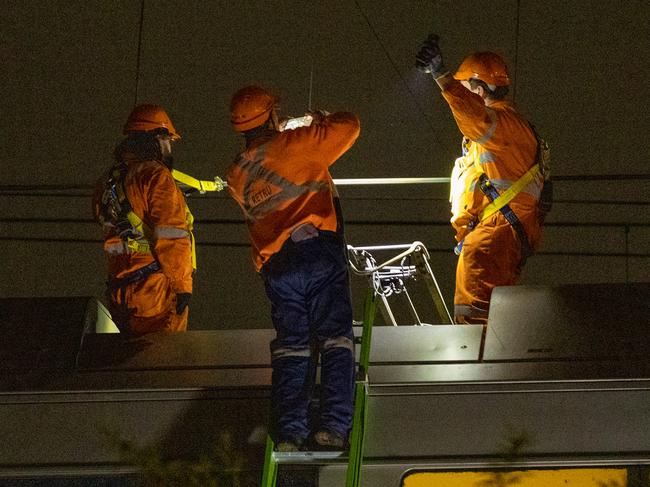 Morning delays likely as crews scramble to resolve train chaos