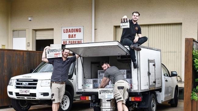 Townsville Brewery has started a home delivery service.