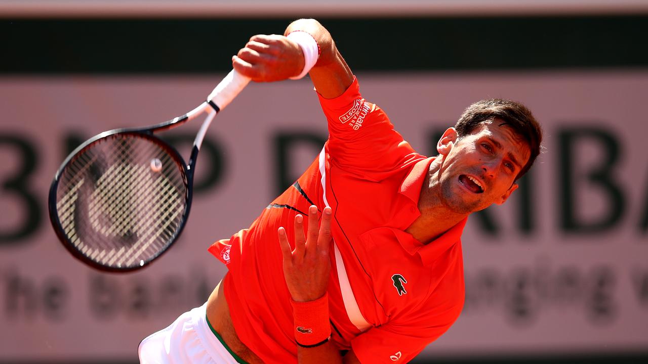 Novak Djokovic finally broke the drought.