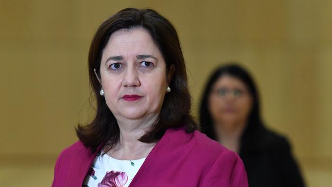 Queensland Premier Annastacia Palaszczuk. Picture; AAP.