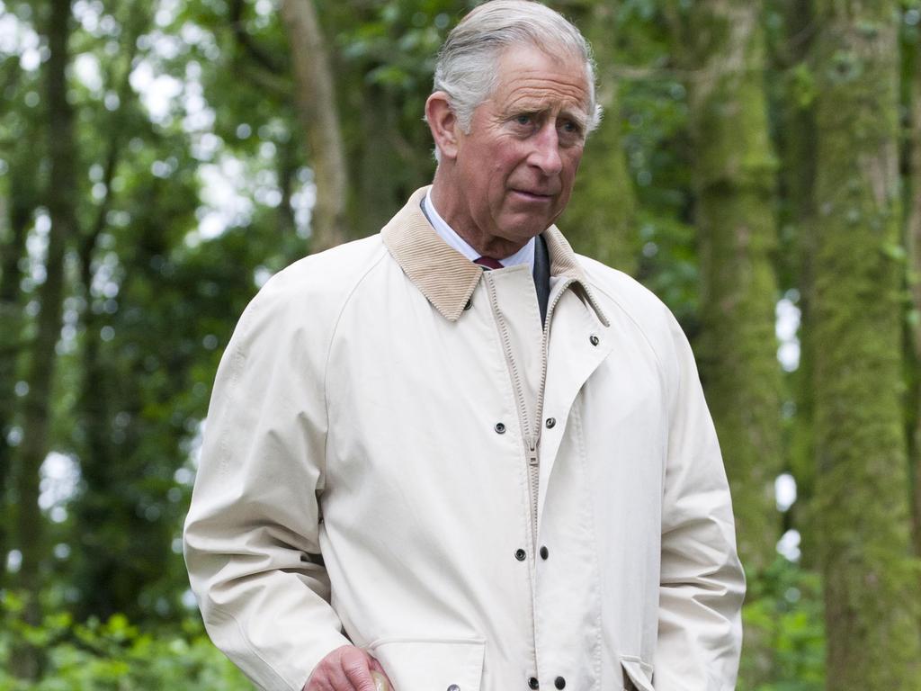 King Charles in woodland on the property. Picture: Getty