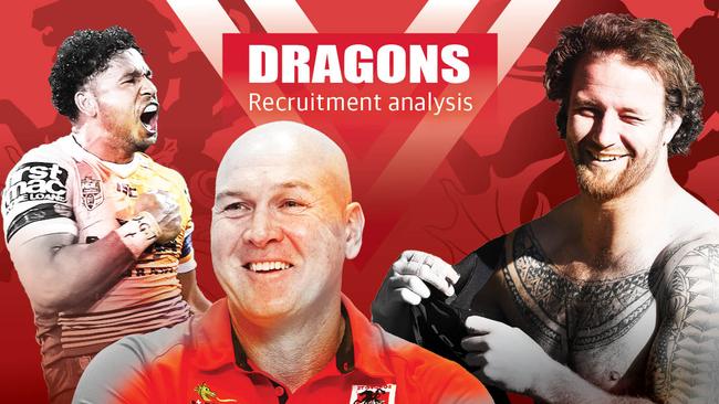 St George Illawarra 2019 roster analysis.