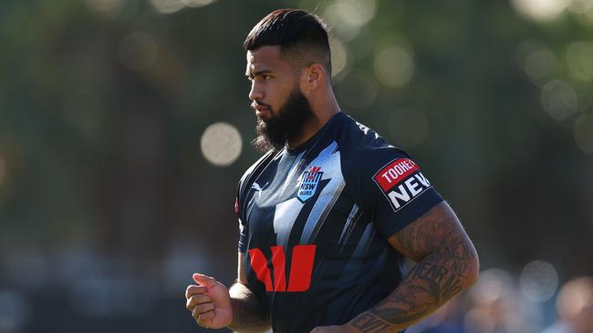 Payne Haas at NSW training.