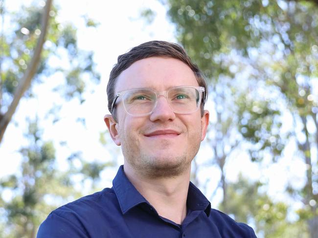 24/10/24: Dr Juergen Knauer, Environmental Scientist at Parramatta Park. John Feder/The Australian.