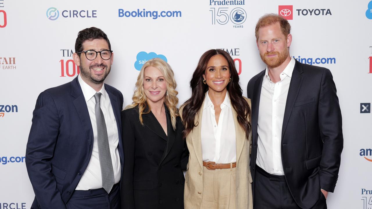 Meghan beams at the 2025 TIME100 Summit at Jazz at Lincoln Center on April 23, 2025 in New York City. Picture: Craig Barritt/Getty Images for TIME