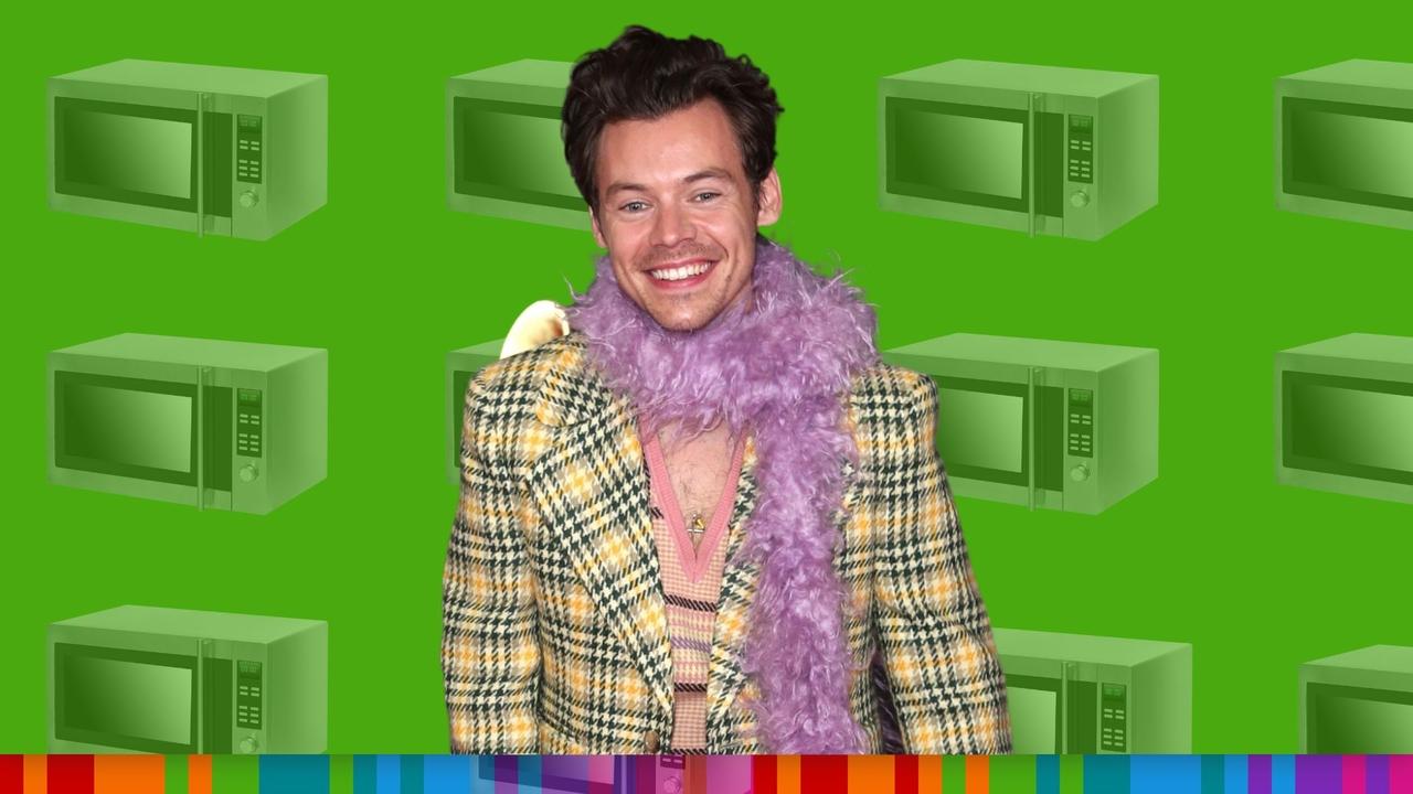 A TikTok user's in-joke with her dad started a rumour about Harry Styles and a microwave.