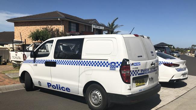 Police were called to Denham Drive, Horsley to reports of a shooting. Picture: Madeline Crittenden