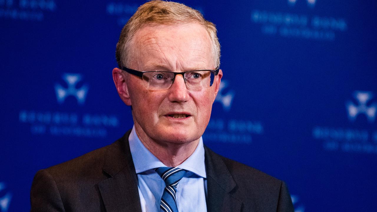 Australian Reserve Bank Governor Philip Lowe has no plans to lift interest rates any time soon. Picture: James Brickwood