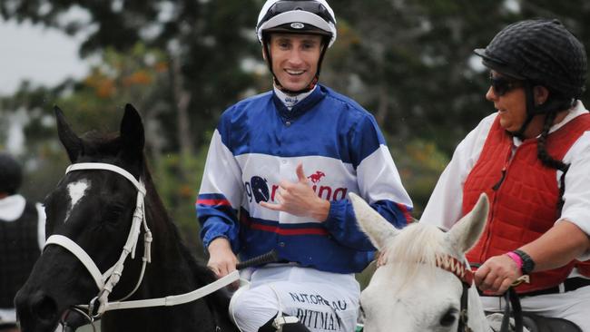 Luke Dittman rides Scorpius for trainer Brett Cavanough at Grafton.