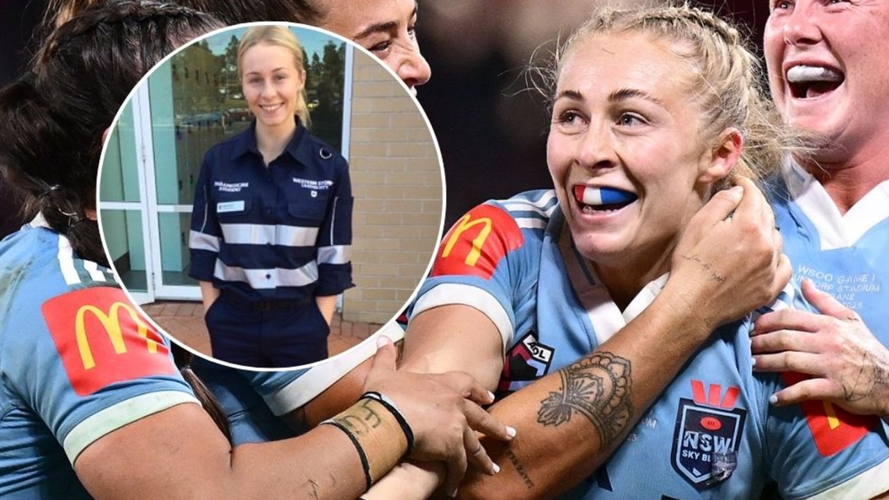 The 36-hour turn around from NSW Origin star to paramedic