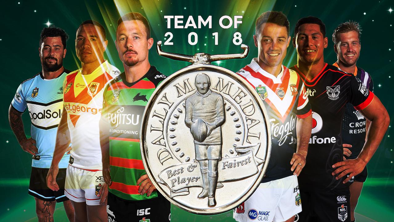Fox Sports fans' Dally M Team of the Year.