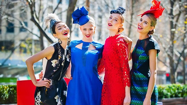 Carnival of colour springs up in racing fashions | news.com.au ...