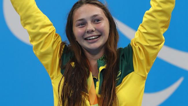 Maddison Elliott won three golds and two silvers, the most by an Australian at these Games.