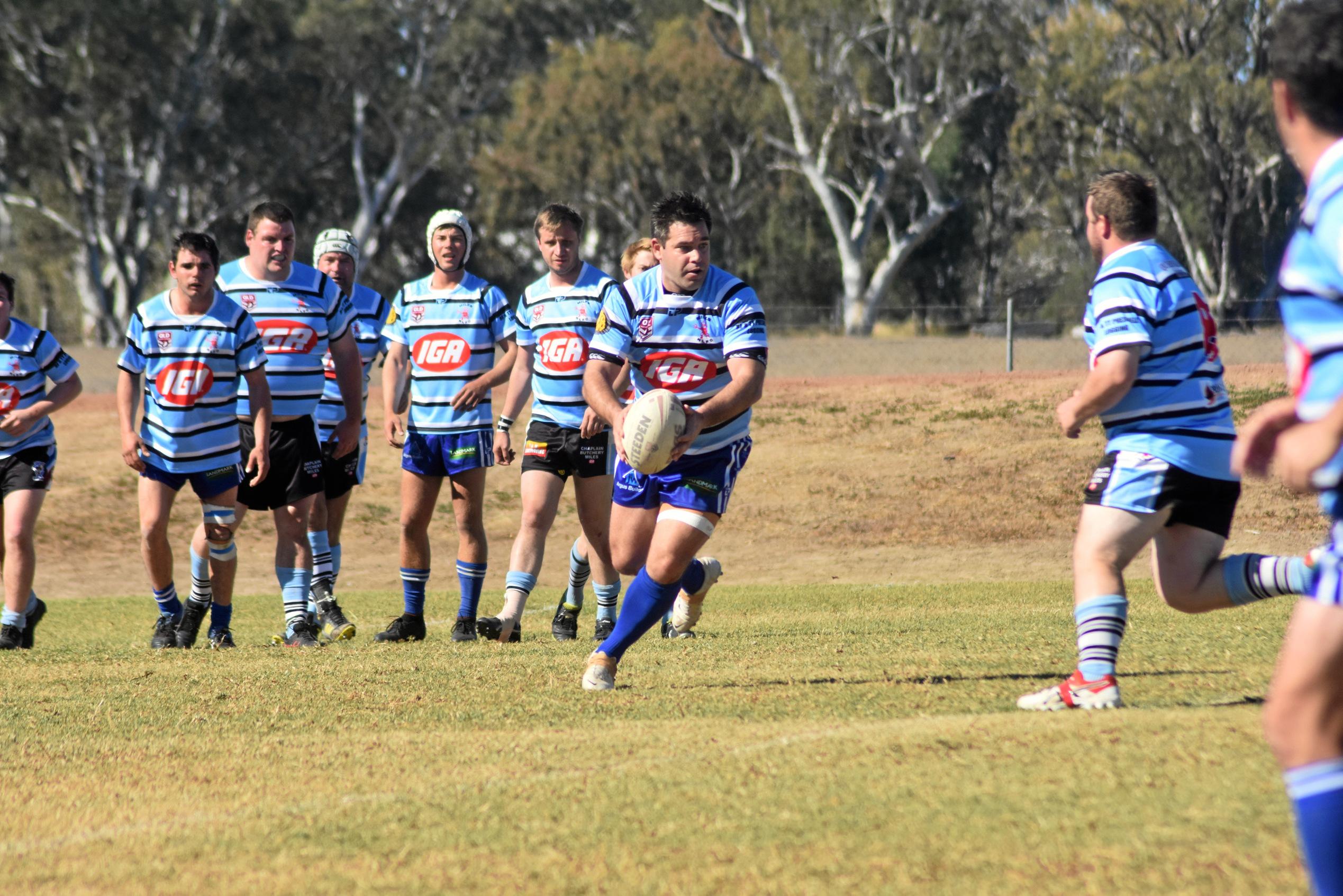 Roma Cities v Miles/Taroom/Wandoan. Reserve grade. Picture: Jorja McDonnell