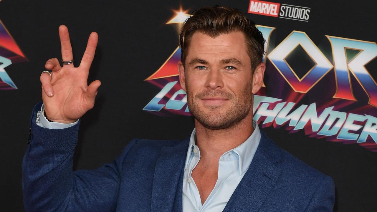 Chris Hemsworth has called out Hollywood directors for their “harsh” criticism of superhero films. Picture: VALERIE MACON/AFP