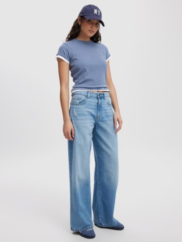 Relaxed Wide Leg Jeans. Picture: THE ICONIC.