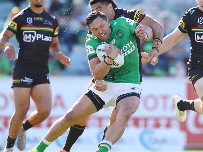 Leeds could make a play for Jordan Rapana. Picture: Mark Nolan/Getty Images