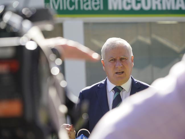 Michael McCormack reckons the outcome of the election would have been different if he was in charge of the Nationals: Picture: Supplied.