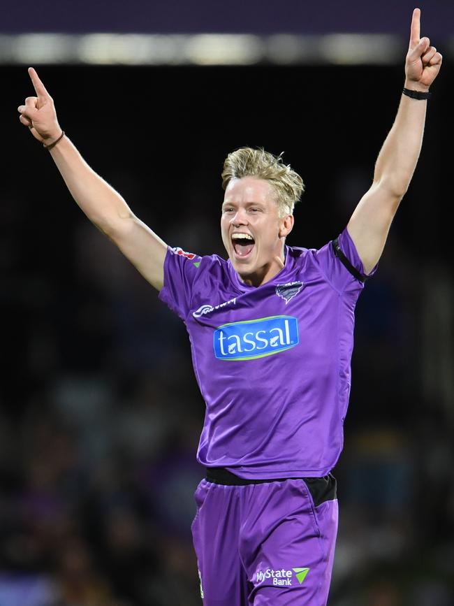 Nathan Ellis starred for the Hurricanes in BBL|09. Picture: STEVE BELL/GETTY IMAGES