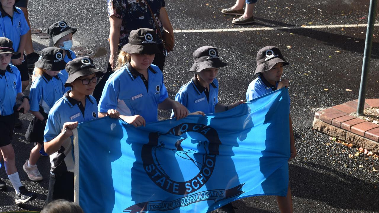 Scenes from the Bundaberg Civic Service.