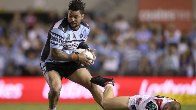Andrew Fifita and the Sharks had a night to forget.