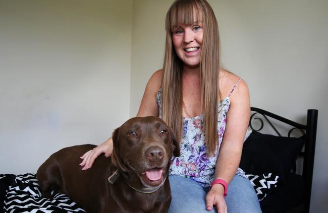 Affordable Dog Walker’s owner Laura Banks has launched Macarthur’s first indoor dog hotel. Picture: Angelo Velardo.