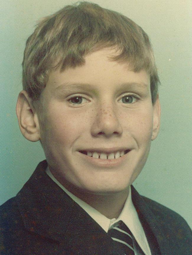 Keir Starmer as a schoolboy in 1974 ...