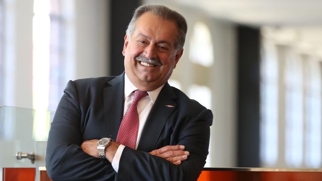 Andrew Liveris is Chairman and Chief Executive Officer of The Dow Chemical Company, and a materials, polymers, chemicals and biological sciences enterprise, with 2015 annual sales of nearly $49 billion. PICTURE: Lyndon Mechielsen/The Australian