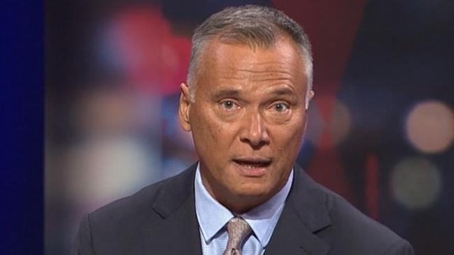 ABC Q+A host Stan Grant on the program on Thursday, March 10 discussing debate around gender, equality and justice.