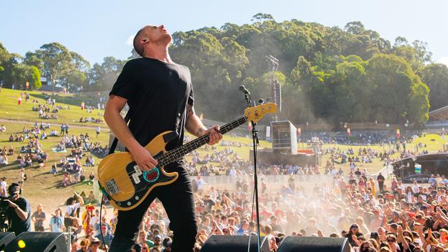 Luca Brasi frontman Tyler Richardson. For TasWeekend. Picture: IAN LAIDLAW