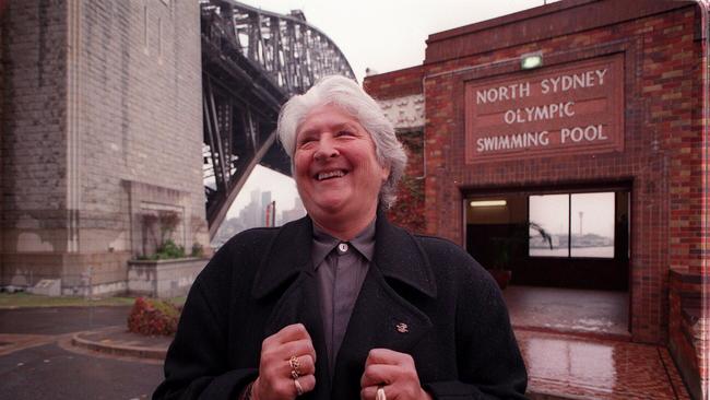 Legendary Aussie swimmer Dawn Fraser has had a fair share of good times ta the pool. Picture: Peter Brennan